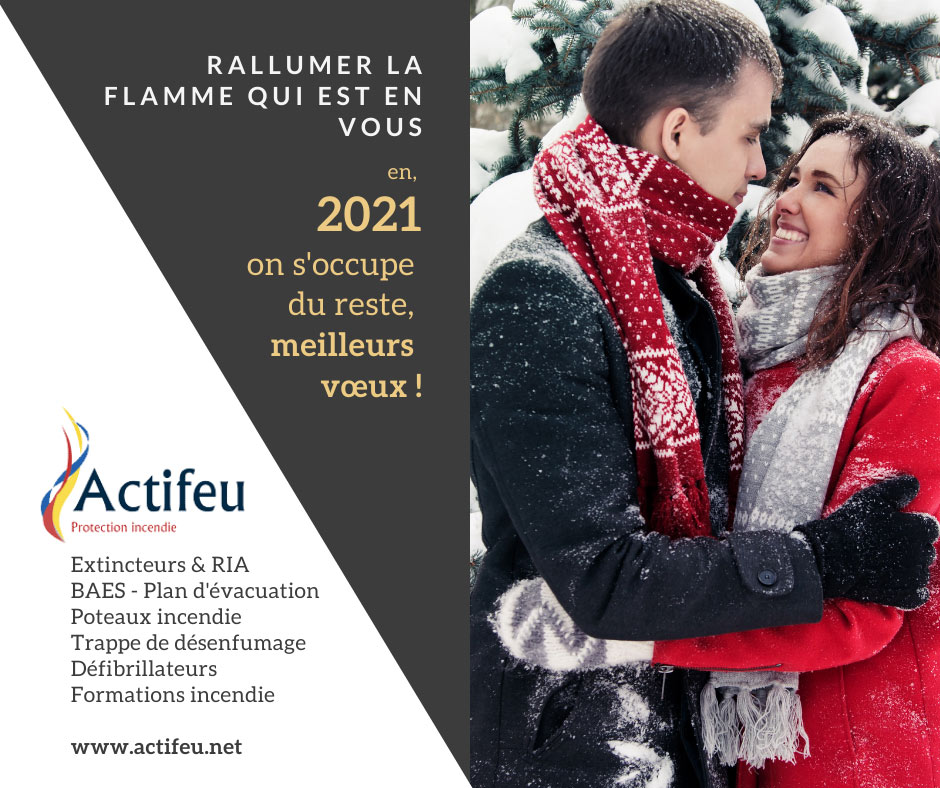 Bonne année à tous avec ACTIFEU - Protection incendie à Auterive