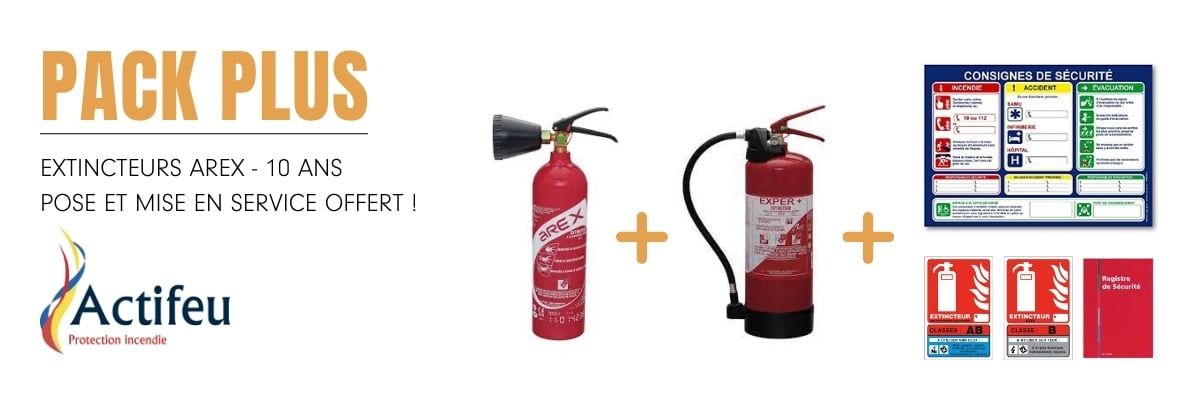 promotion pack extincteur Toulouse - Pack sécurité rapport qualité prix imbattable - Actifeu - Protection Incendie Auterive